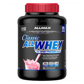 Allmax Classic All Whey 5lb Strawberry flavor