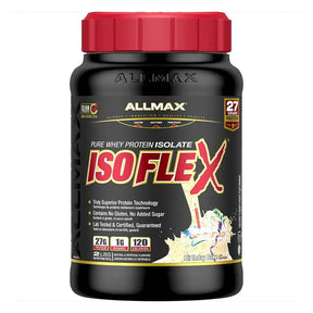 Allmax Nutrition Isoflex 2lb Birthday Cake flavor