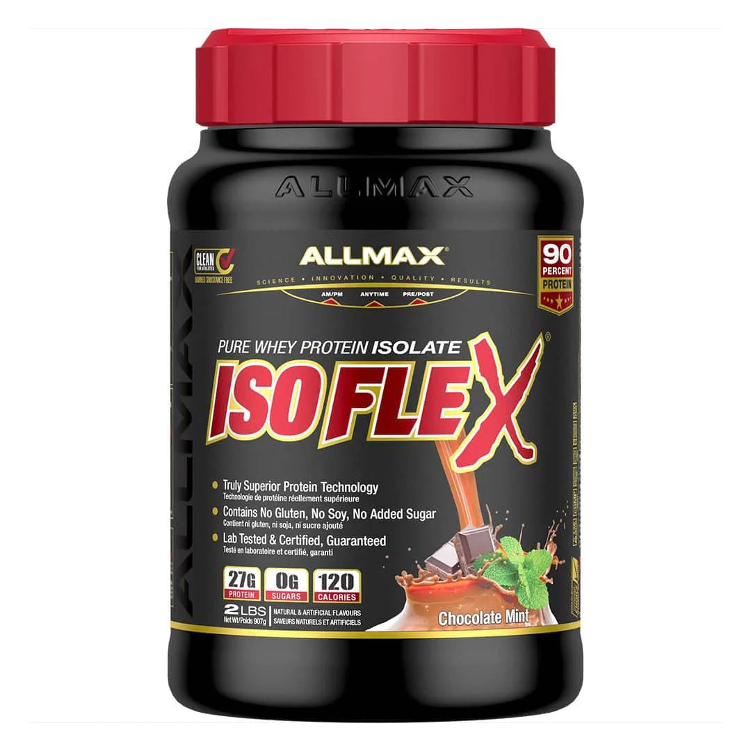 Allmax Nutrition Isoflex 2 lb Chocolate Mint flavor