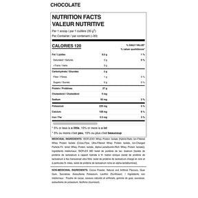 Allmax Nutrition Isoflex Nutrittion facts and ingredients Chocolate flavor