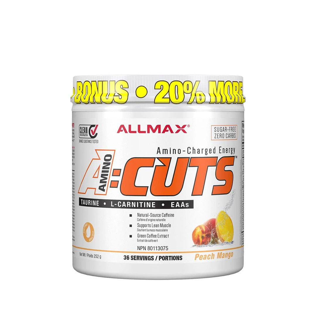 Allmax A:Cuts Amino Acid Supplement Peach Mango flavor