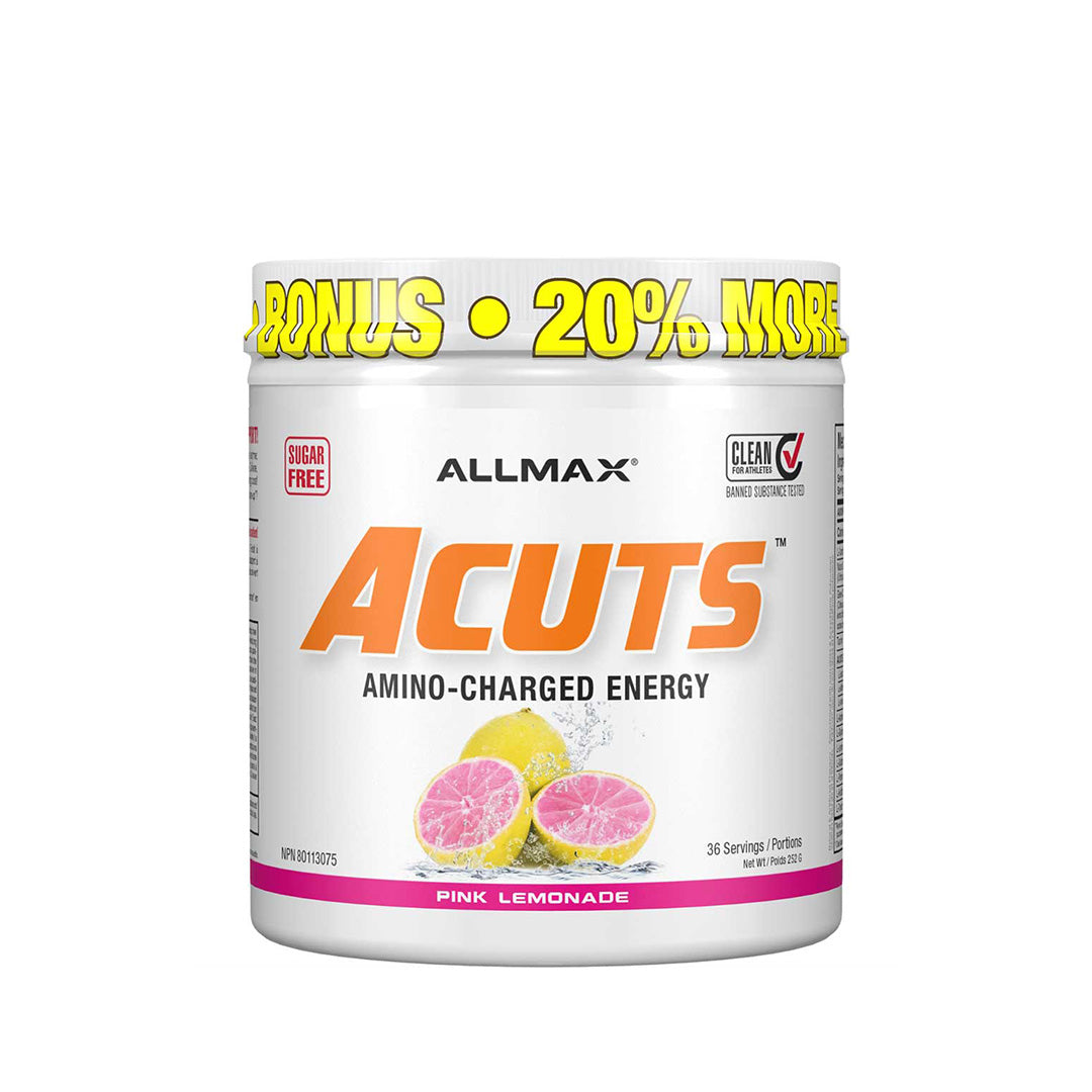 Allmax A:Cuts Amino Acid Supplement Pink Lemonade flavor 