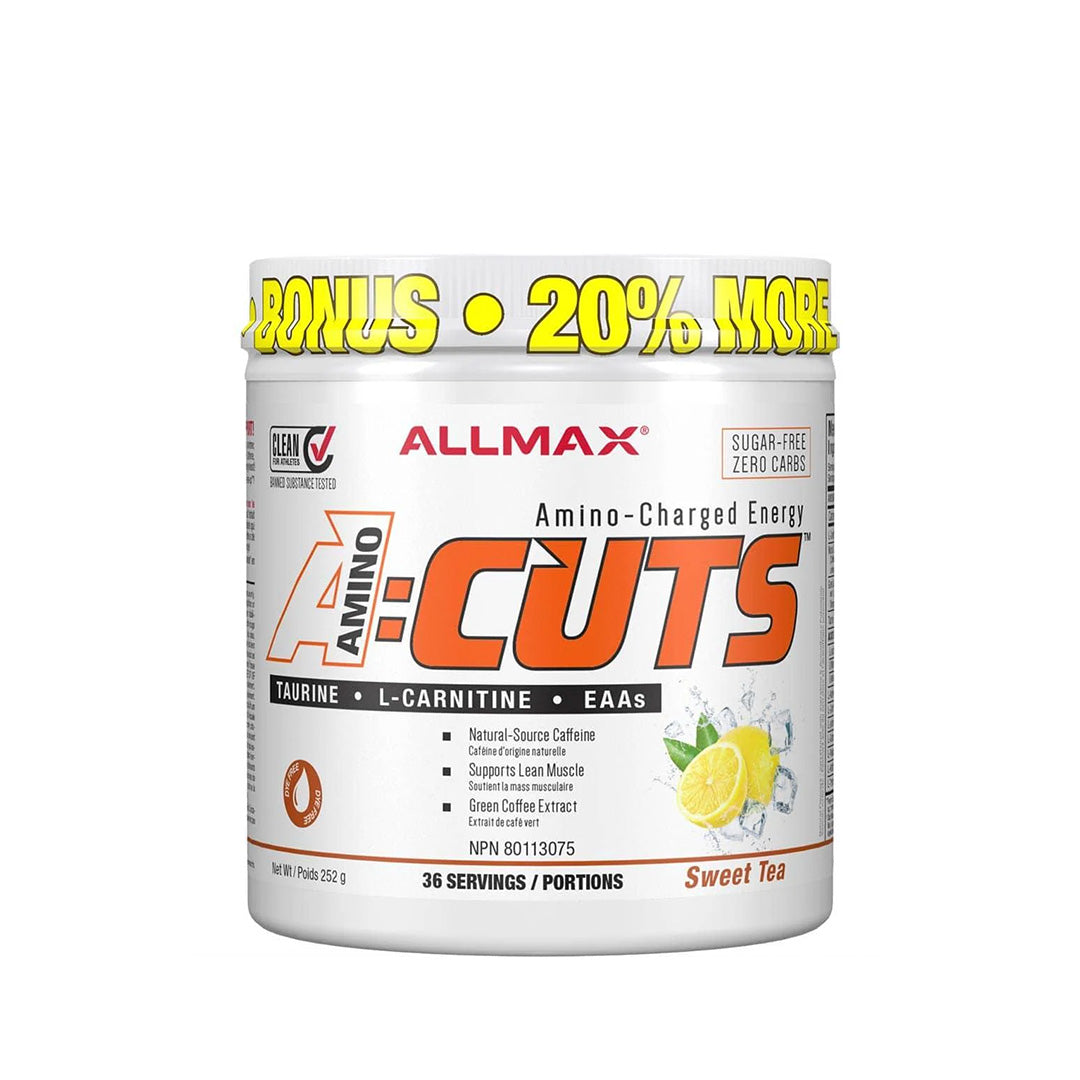 Allmax A:Cuts Amino Acid Supplement Sweet Tea flavor 