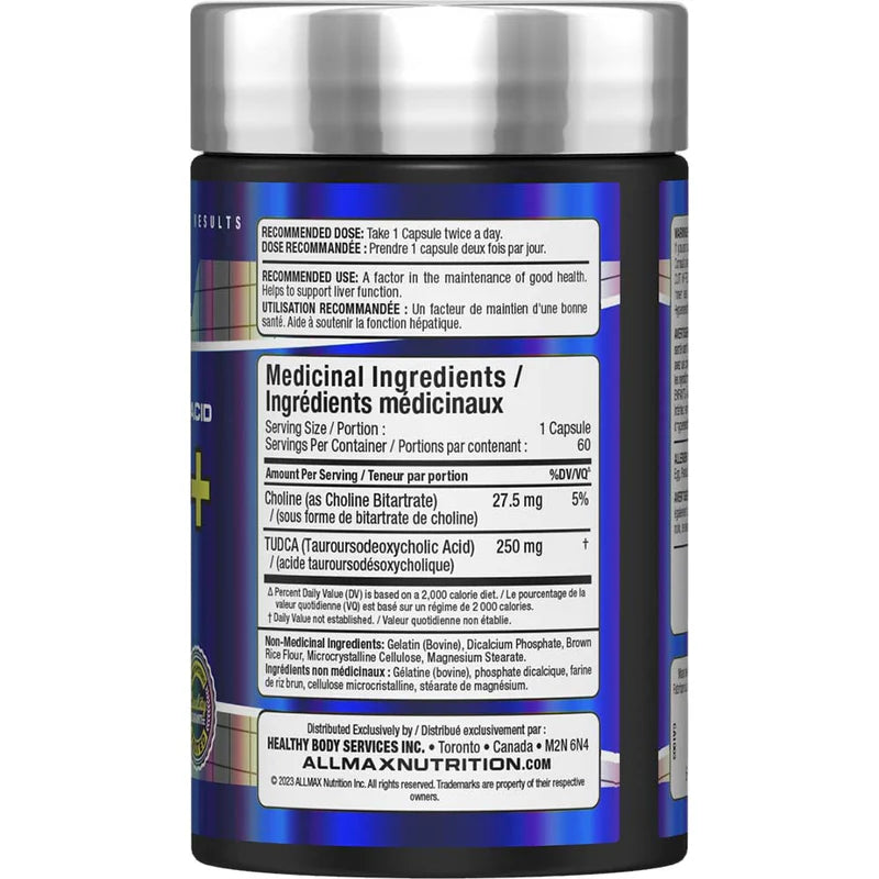 Allmax - TUDCA+ - 60 Caps