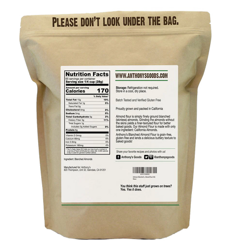 Anthony's Good - Premium Blanched Almond Flour - 2lb