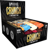 Warrior Crunch - Barre protéinée 64 g - Boîte de 12