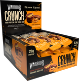 Warrior Crunch - Barre protéinée 64 g - Boîte de 12