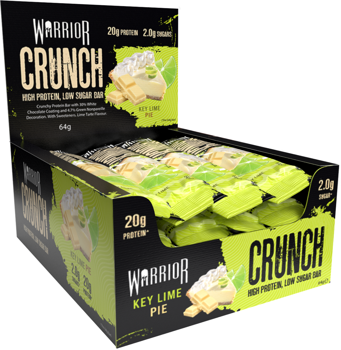 Warrior Crunch - Protein Bar 64g - Box 12