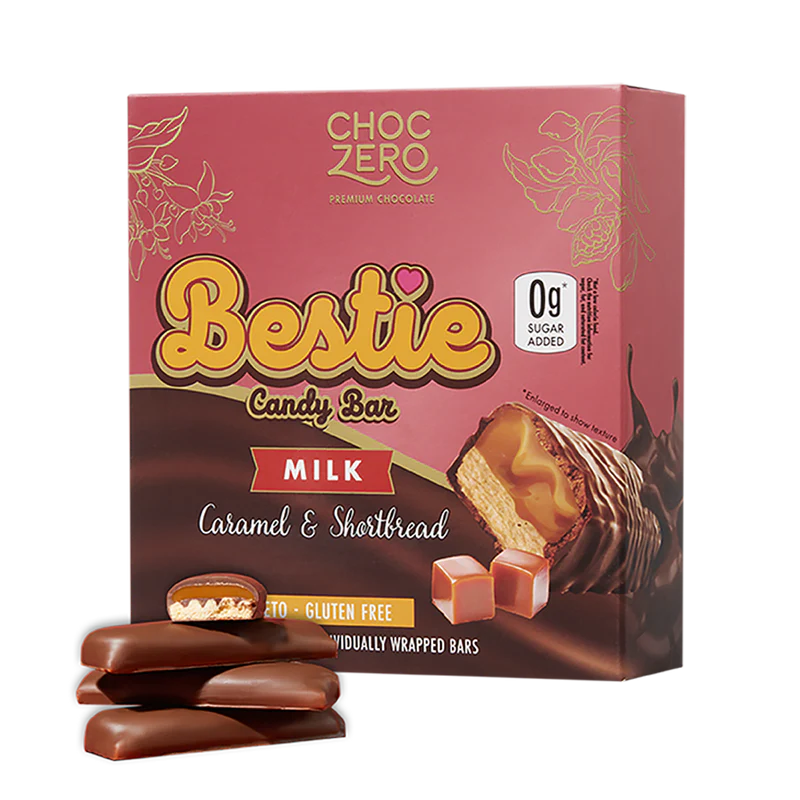 ChocZero - Bestie Milk Chocolate Candy Bar - 8oz