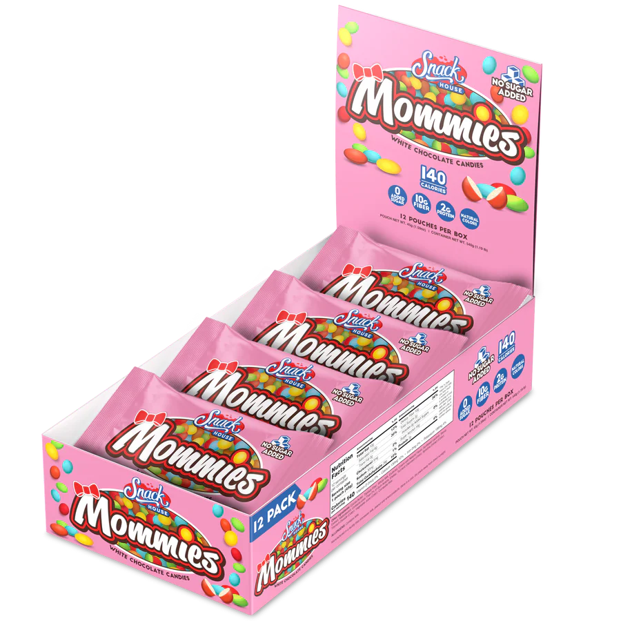 Snack House - Mommies No Sugar White Chocolate Peanut Candies - Box 12