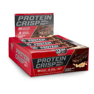 BSN Protein Crisp Bars - 12 x 55 Grams