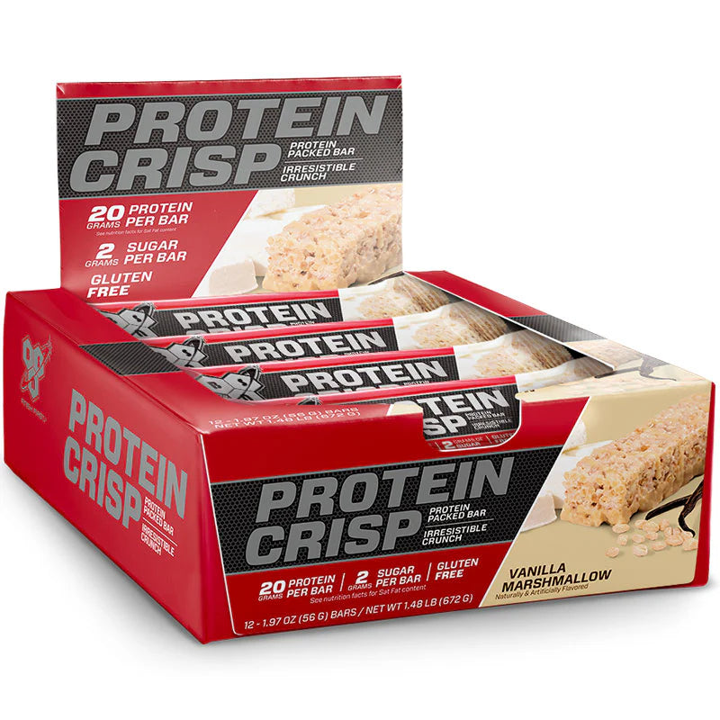 BSN Protein Crisp Bars - 12 x 55 Grams