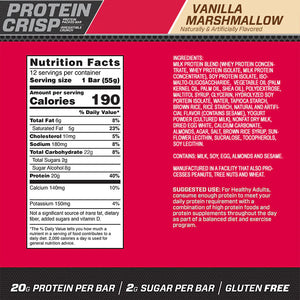 Barres croustillantes protéinées BSN - 55 g