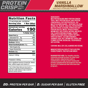 BSN Protein Crisp Bars - 12 x 55 Grams
