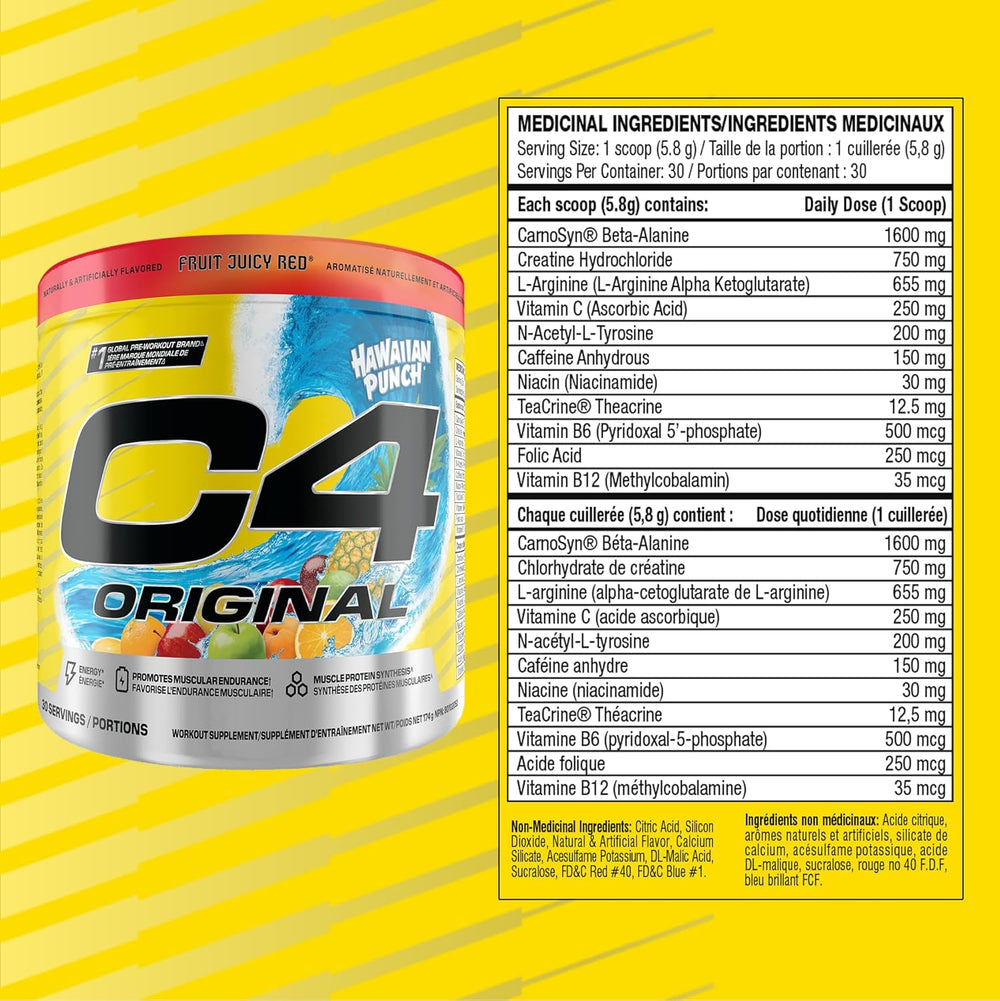 Cellucor - C4 Original Pre Workout - 60 serving