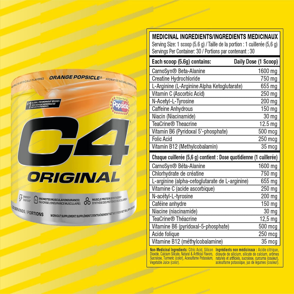 Cellucor - C4 Original Pre Workout - 60 serving