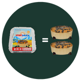 Smart Baking Company - SmartMuf'n sans gluten - Lot de 2