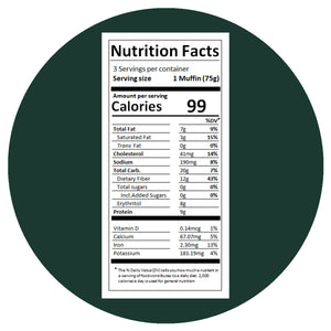 Smart Baking Company - SmartMuf'n sans gluten - Lot de 2