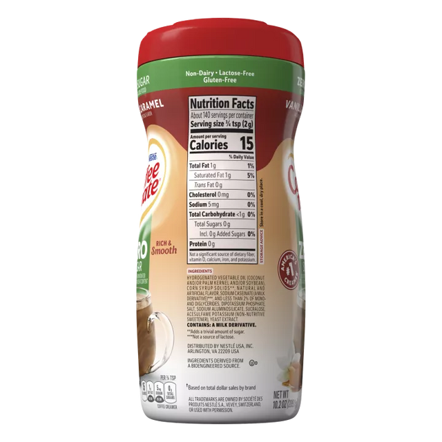 Nestlé - Poudre Coffee Mate sans sucre - 290 g