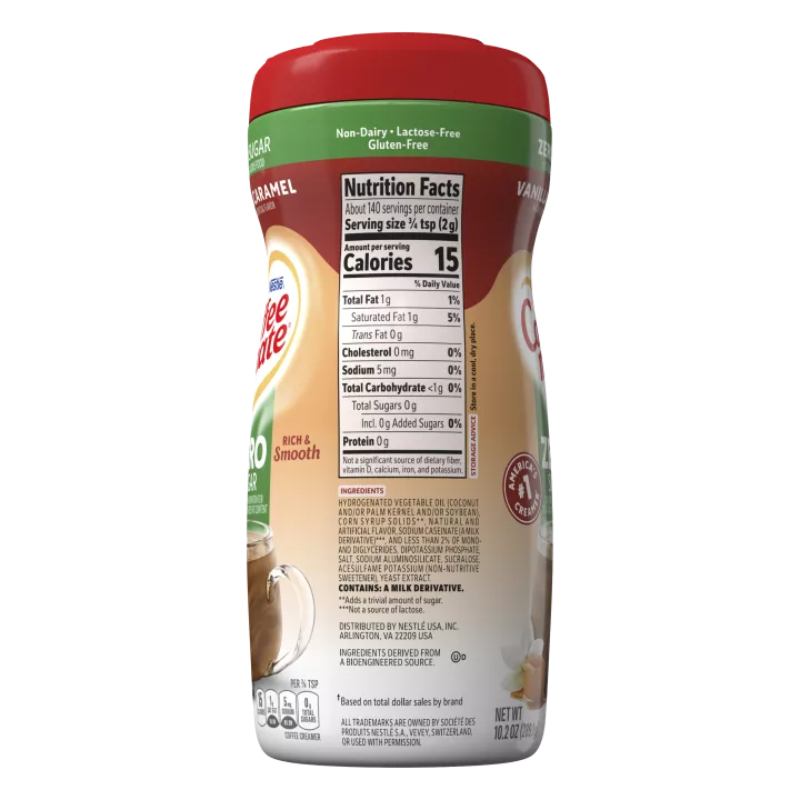 Nestle - Sugar Free Coffee Mate Powder - 10.2 oz