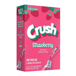 Crush - Zero Sugar Singles To Go Drink Mix - Pak 6