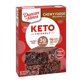 Duncan Hines - Keto-Friendly Chewy Fudge Brownie Mix - 10oz