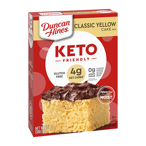 Duncan Hines - Keto-Friendly Yellow Cake Mix - 10.6oz