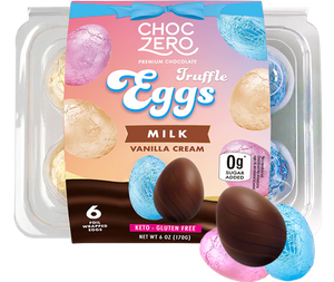 ChocZero - Vanilla Creme Easter Eggs - 6oz
