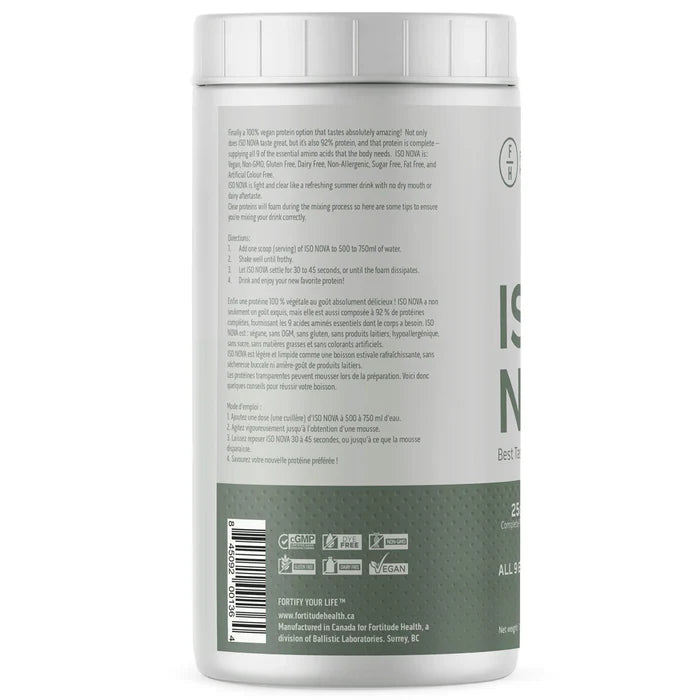 Fortitude Health - ISO NOVA - 25 Servings
