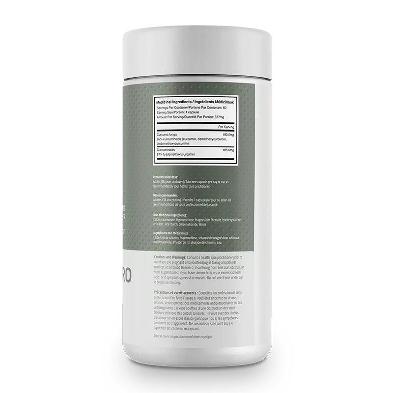 Fortitude Health CURCUMIN PRO - 60 caps