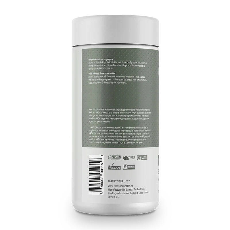 Fortitude Health NMN - 60 gélules