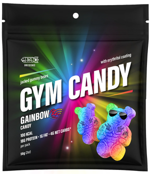 Gain Gummies - Gym Candy Protein Bears - 2oz