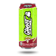 Ghost Energy drink can with green and red design on a white background