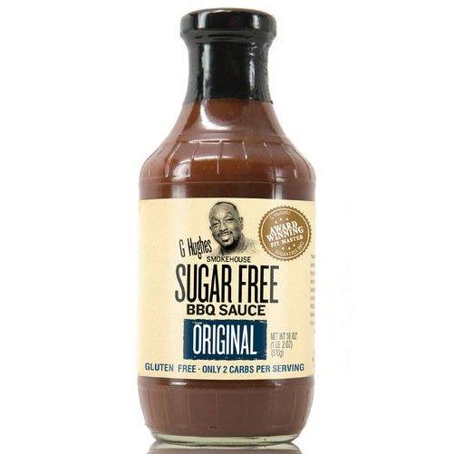 Sauce barbecue sans sucre G Hughes 490 g