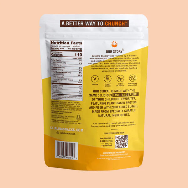 Catalina Crunch - Keto Friendly Cereal - 255g