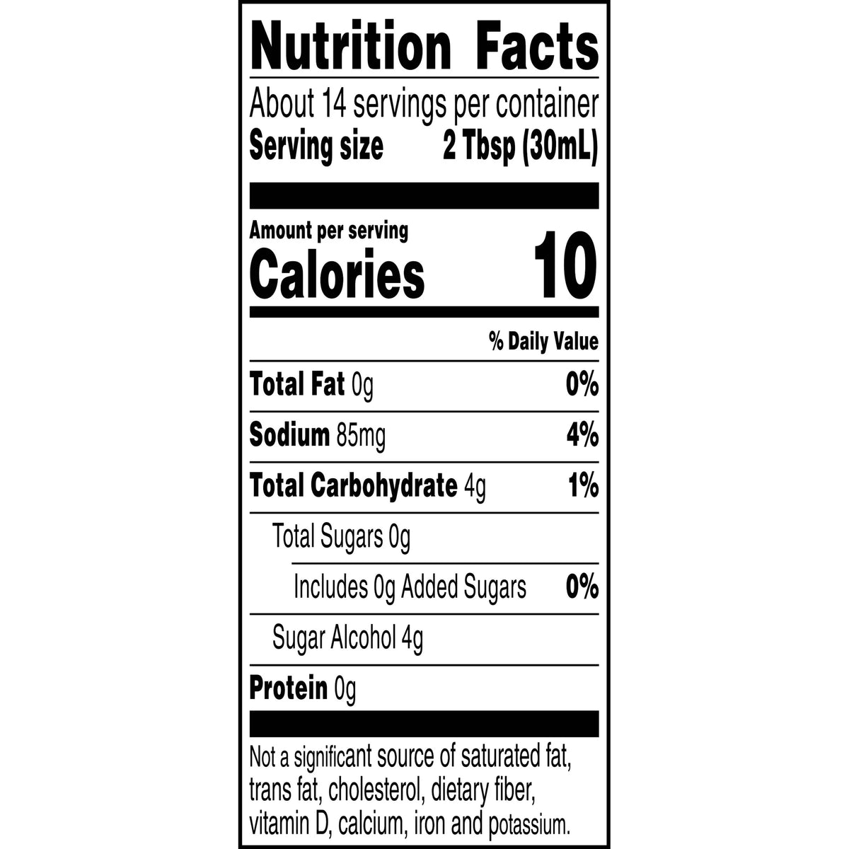 Smucker's - Sugar Free Breakfast Syrup - 14.5oz