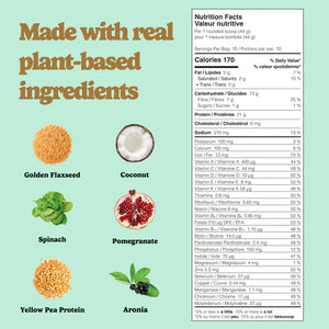 Good Protein - Mélange de protéines végétales tout-en-un à base de superaliments - 440 g