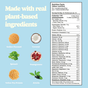 Good Protein - Mélange de protéines végétales tout-en-un à base de superaliments - 440 g
