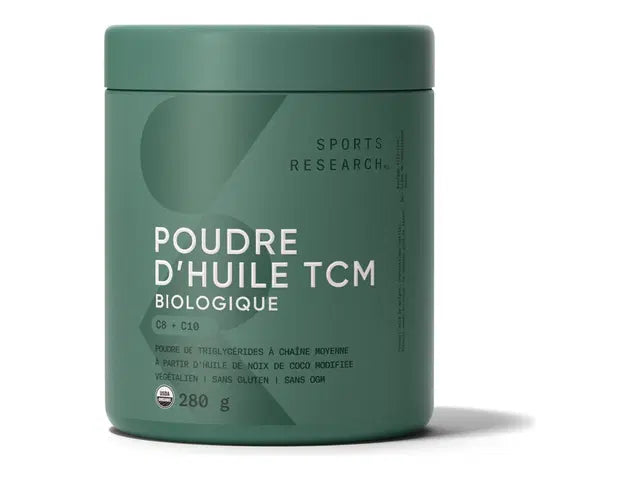 Sports Research - Organic MCT Oil C8+C10 - 280g