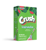 Crush - Préparation pour boisson individuelle sans sucre - Paquet de 6