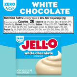 Jell-O Zero Sugar Instant Pudding & Pie Filling – Reduced Calorie Dessert Mix (1oz)