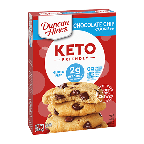 Duncan Hines - Keto-Friendly Chocolate Chip Cookie Mix - 8.8oz