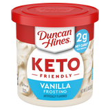 Duncan Hines - Keto-Friendly Vanilla Flavored Frosting - 11oz
