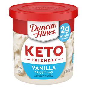 Duncan Hines - Keto-Friendly Vanilla Flavored Frosting - 11oz