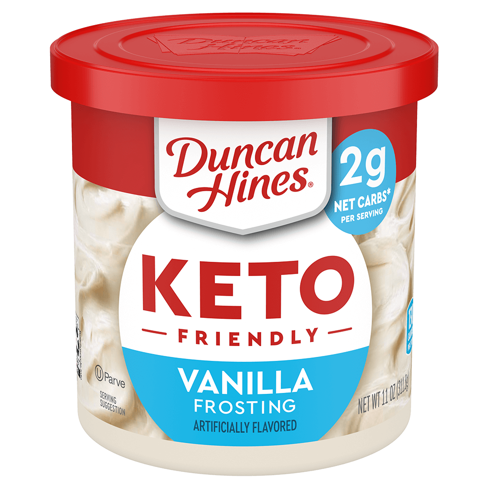 Duncan Hines - Keto-Friendly Vanilla Flavored Frosting - 11oz