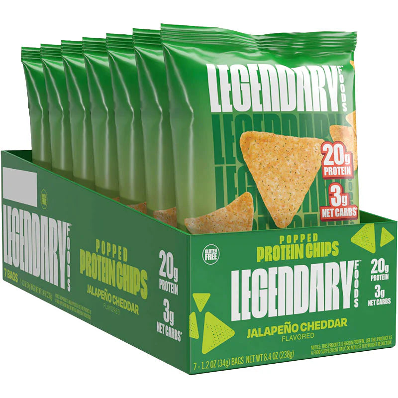 Legendary Foods - Popped Protein Chip - Box 7