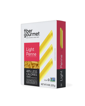 Fiber Gourmet - Pâtes penne riches en fibres et faibles en calories - 227 g