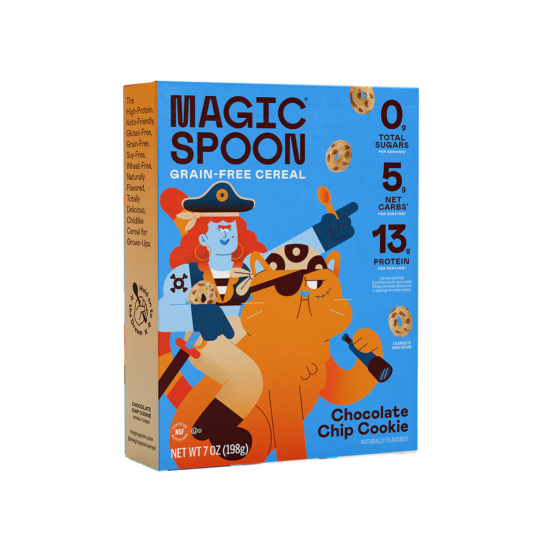 Magic Spoon cereal Chocolate Chip Cookie flavor