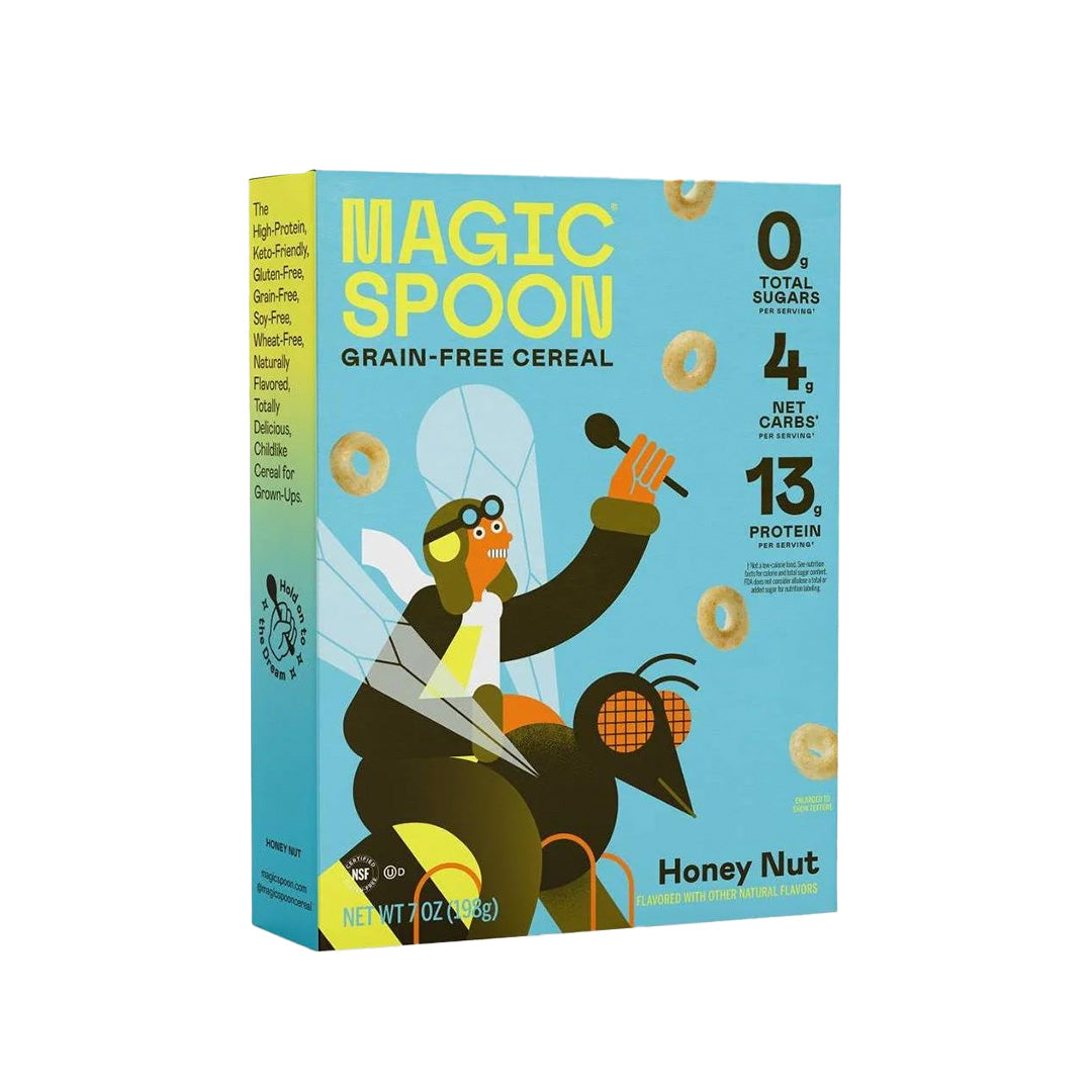 Magic Spoon cereal Honey Nut flavor