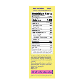 Magic Spoon Treats nutrition facts Marshmallow flavor